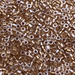 Бисер DBC-907 Miyuki Delica Beads Cut 11/0 (рубка, темный песок)